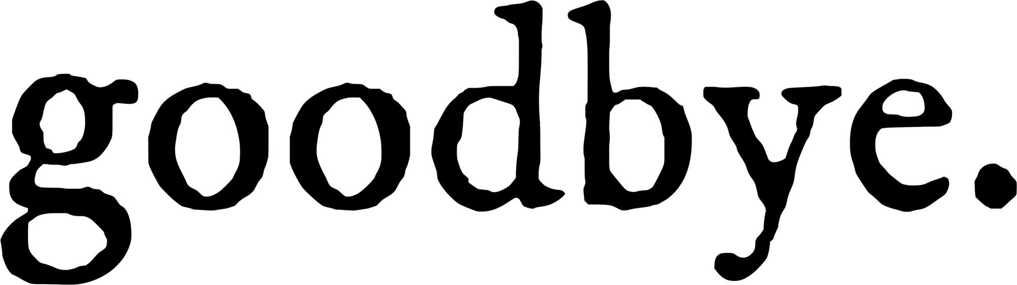 Goodbye Productions Logo