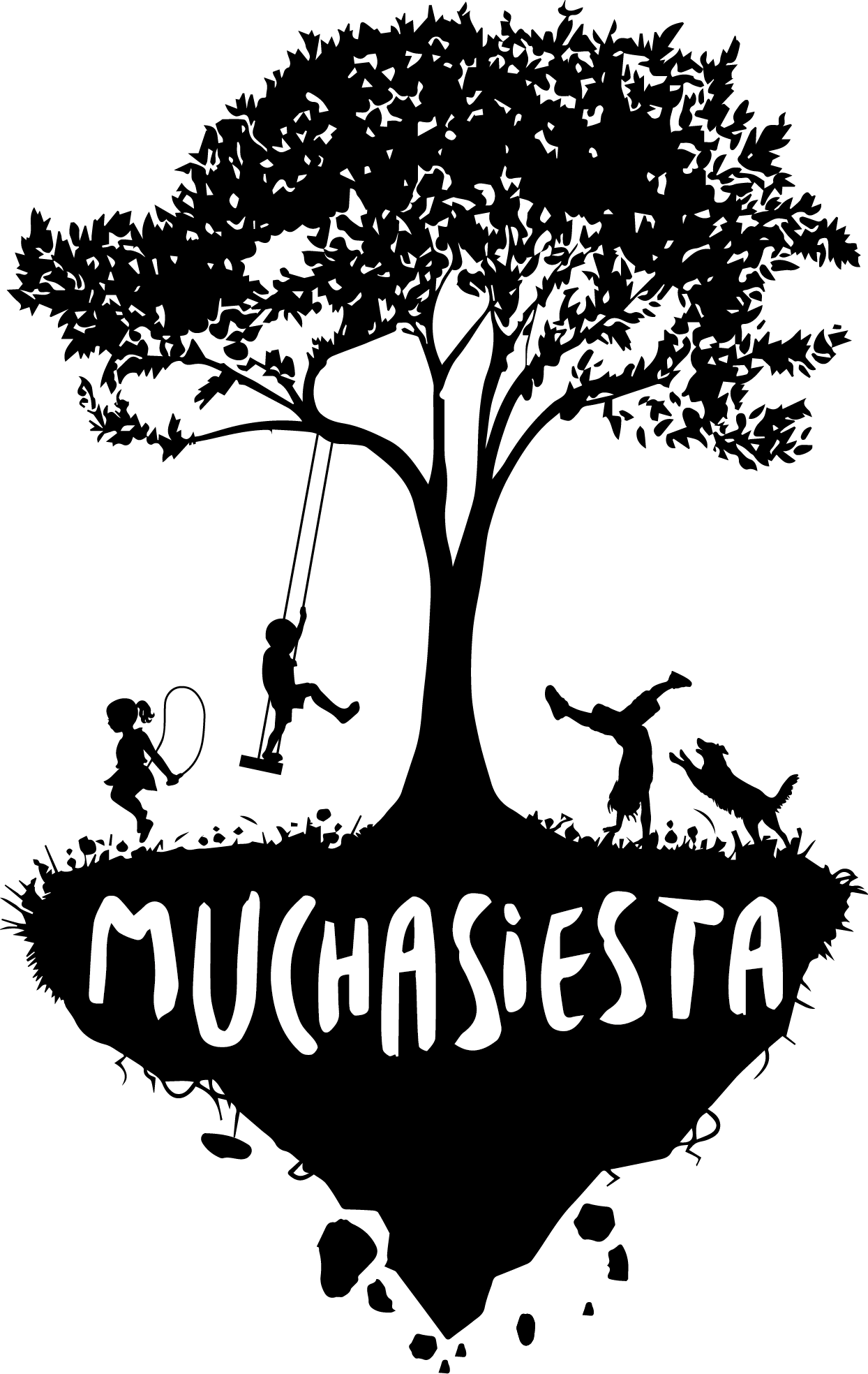 MUCHASIESTA Cooperativa Audiovisual Logo