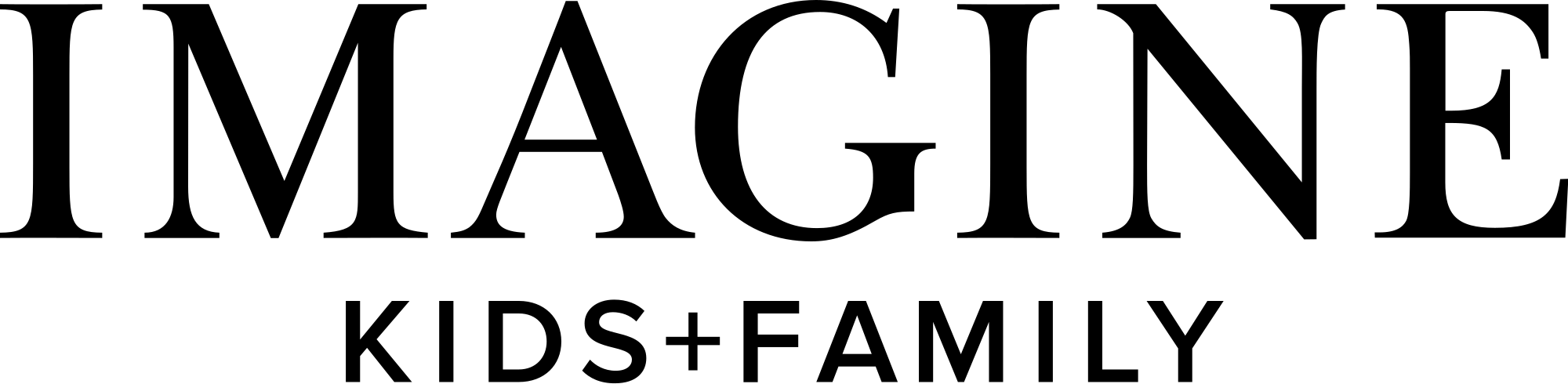 Imagine Kids+Family Logo
