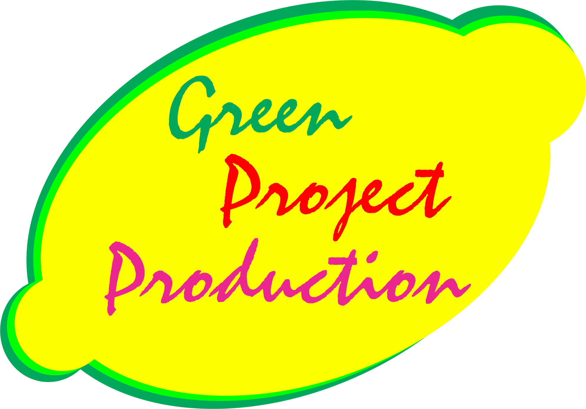 Green Project Production Logo