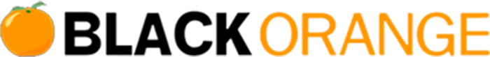 Black Orange Logo