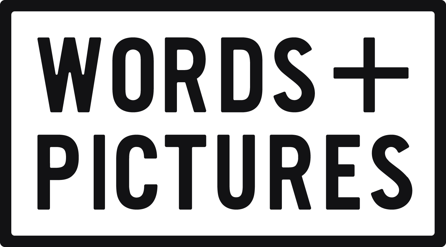 Words + Pictures Logo